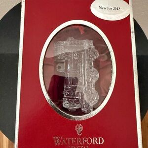 Waterford Crystal 2012 Train Engine Ornament New in Box